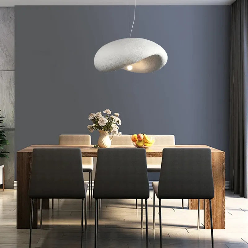 Modern White Dome Pendant Light